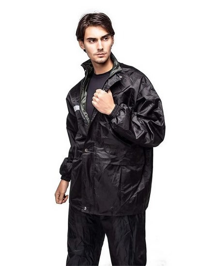 SWISSWELL Men's Waterproof Lightweight hooded Raincoat Set For Outwork -ARCC100037