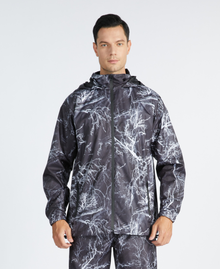 SWISSWELL Men's Lightweight Waterproof Raincoat Jacket- ZPK000806