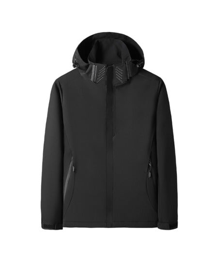 SWISSWELL Men's Thin Hooded Waterproof Jackets-ZPK002539